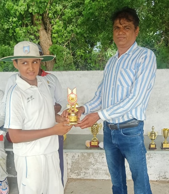 Sanskar student declared ‘Best Batsman of the Series’